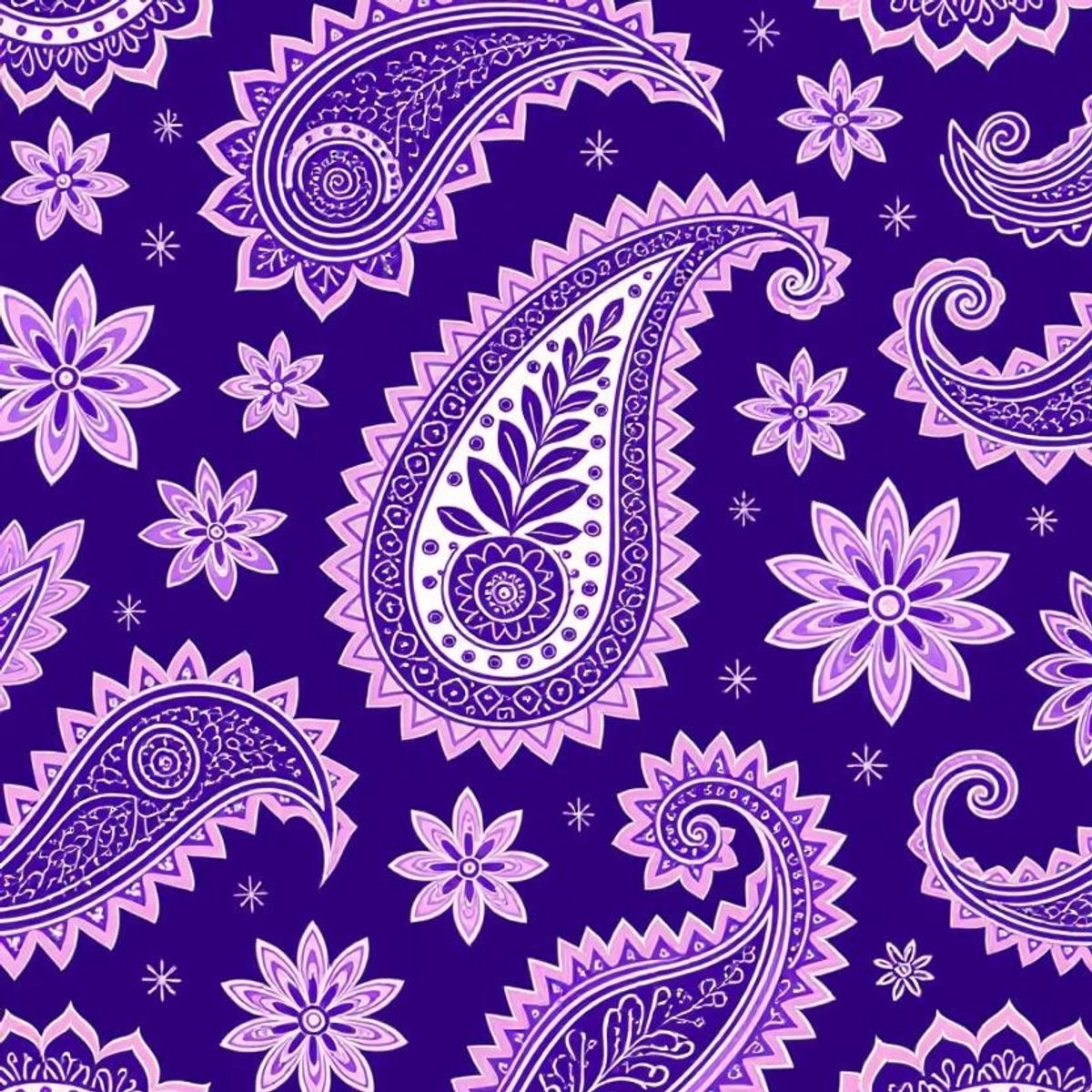 #1 Purple Paisley (10) Pictures