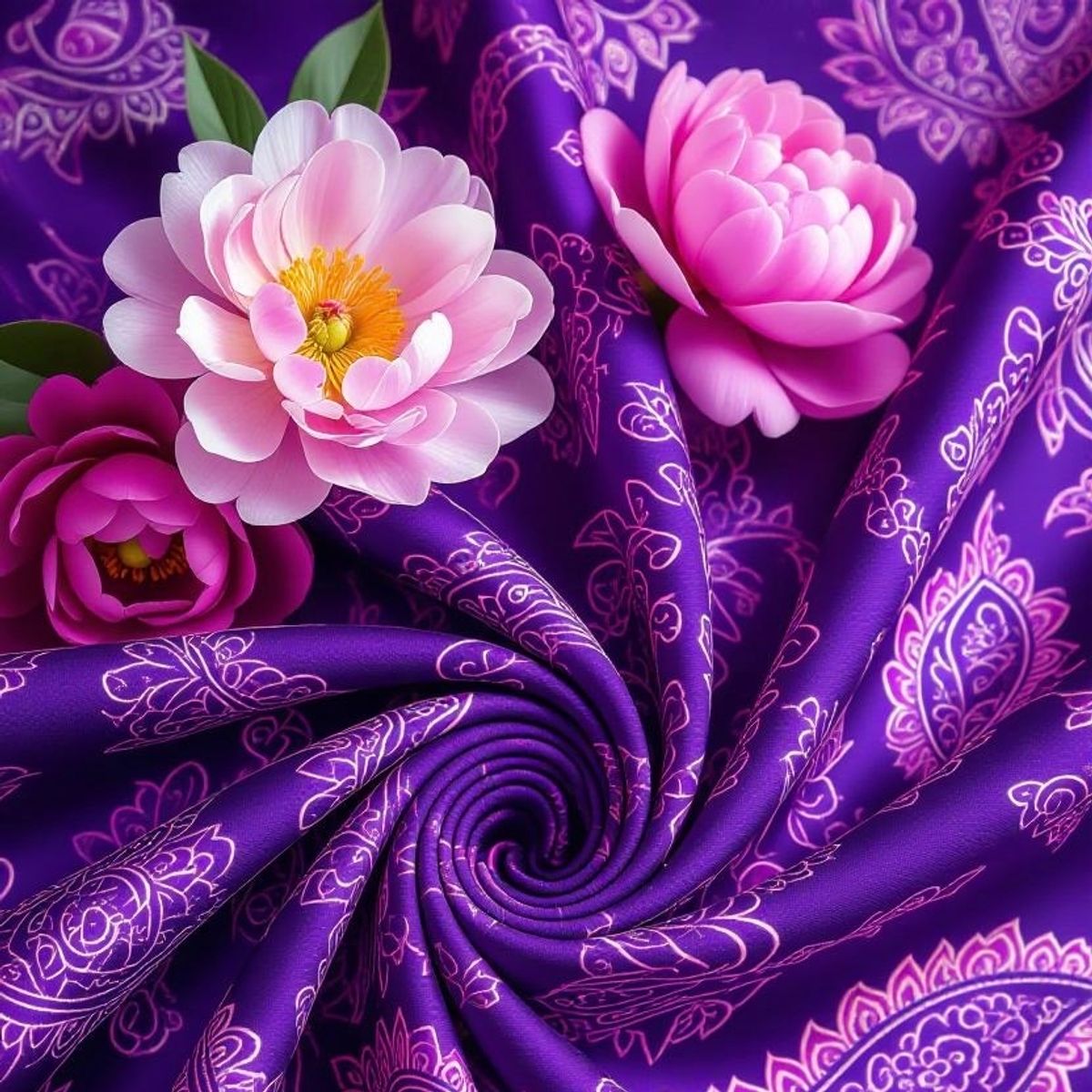 #1 Purple Paisley (10) Pictures