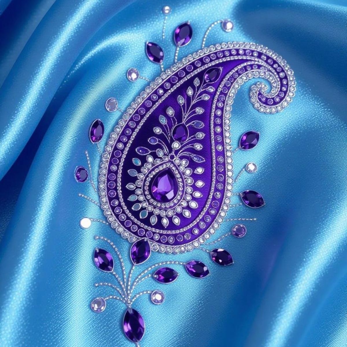 #1 Purple Paisley (10) Pictures