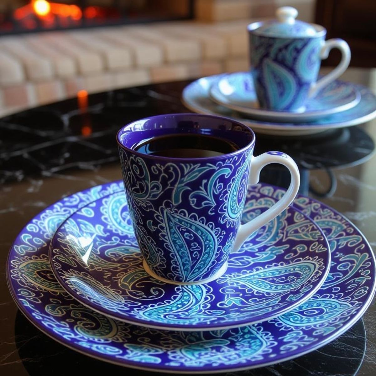 #1 Purple Paisley (10) Pictures