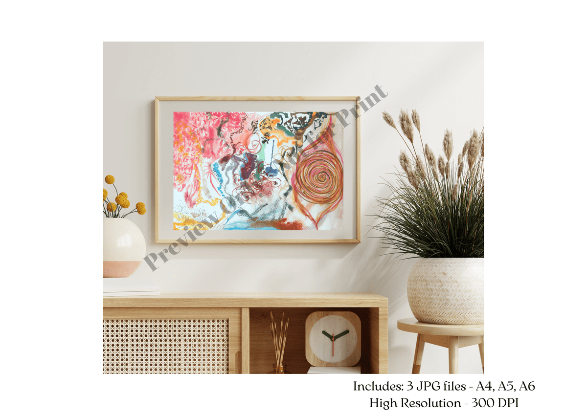 Unseen | Digital Watercolor Print Bundle (A4, A5, A6)