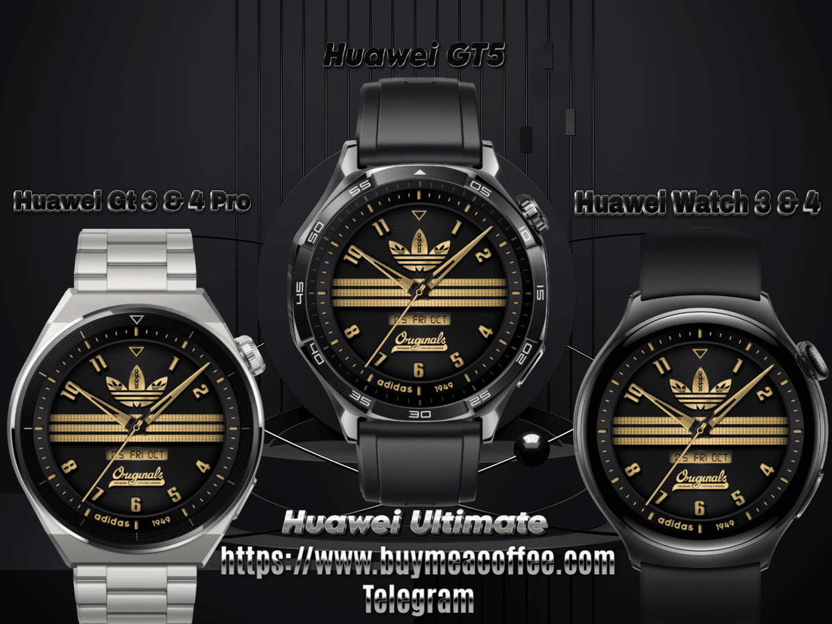 508.ADIDAS Huawei GT3-4Pro ,GT5,Ultimate and Watch3-4