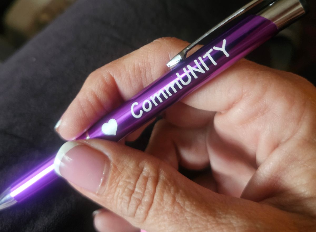 CommUNITY metal pen