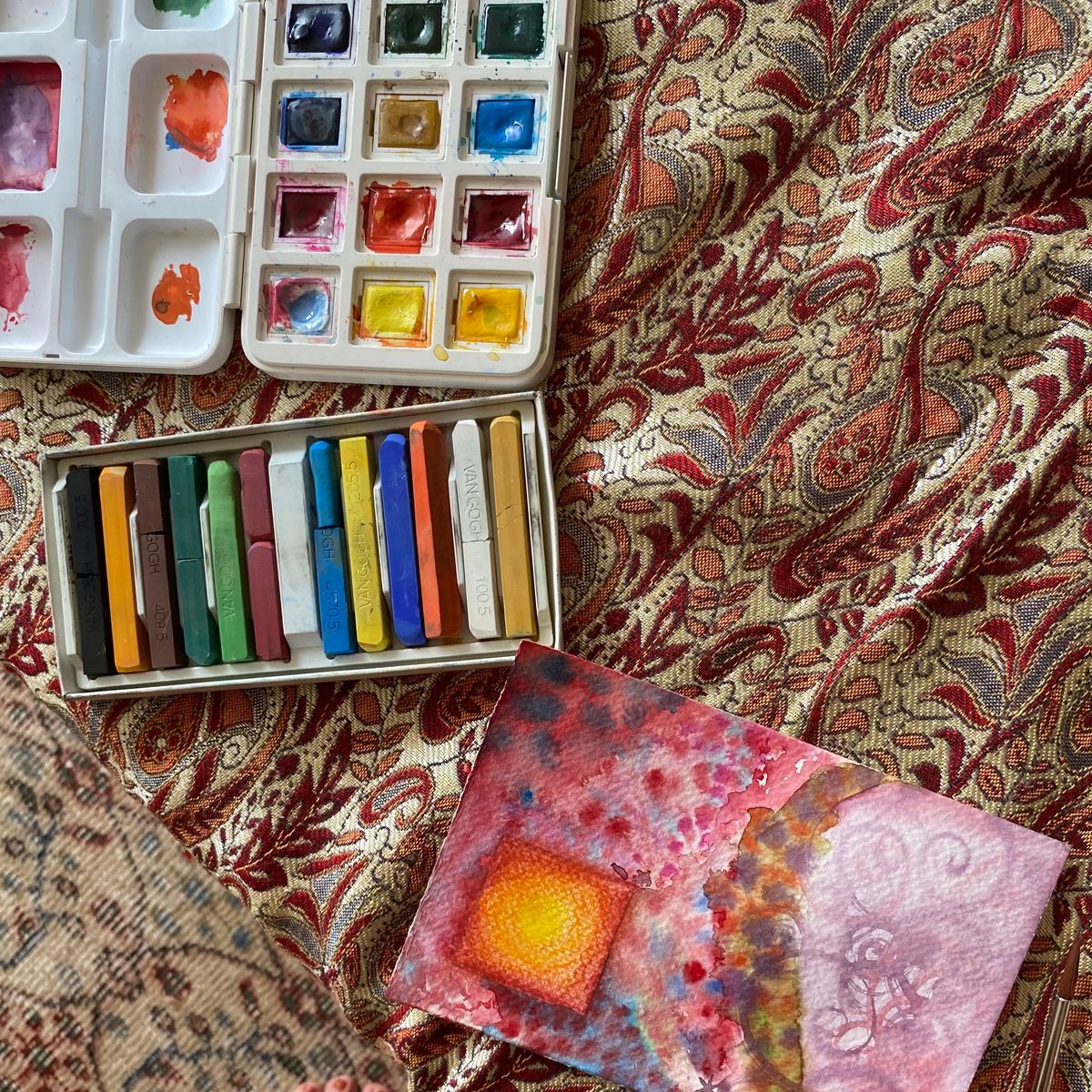 Window | Light Through the Chaos |  Digital Watercolor Print Bundle (A4, A5, A6)