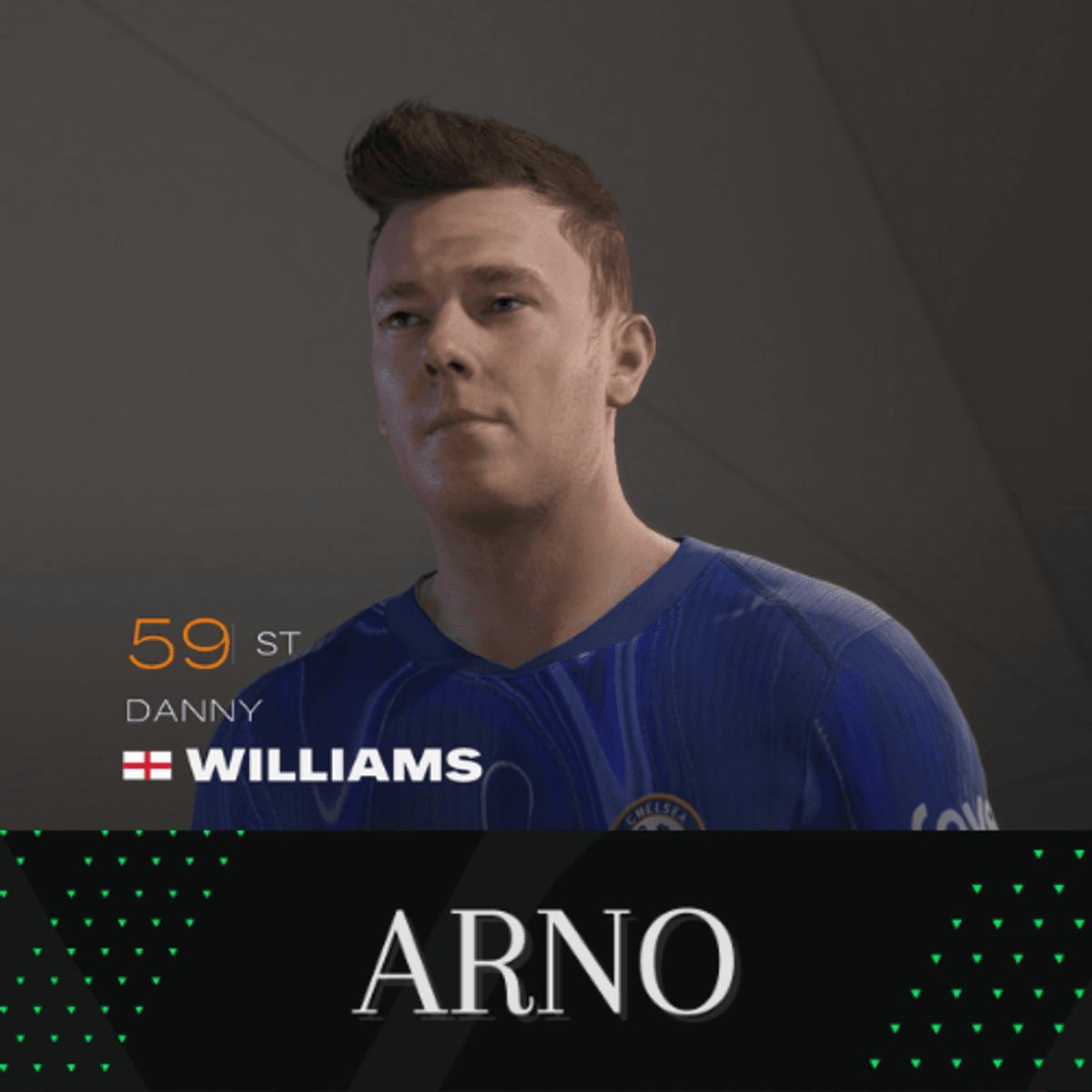 Danny Williams The Journey Face FC25