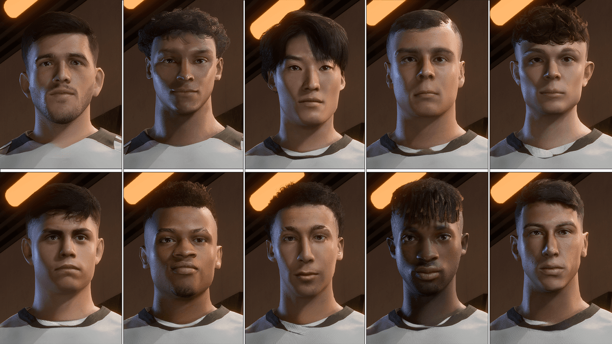 [SPECIAL] Spanish Liga Face Pack V7 - [FC 24/25][MESHES & TEXTURES]