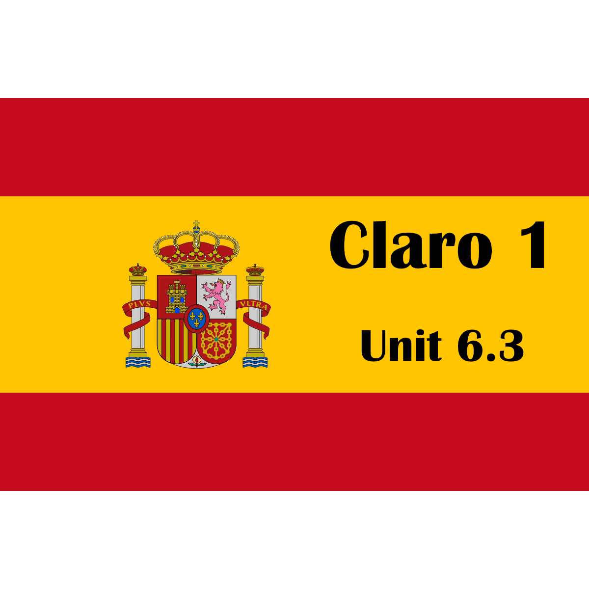 Claro 1 unit 6.3 - Mi horario escolar