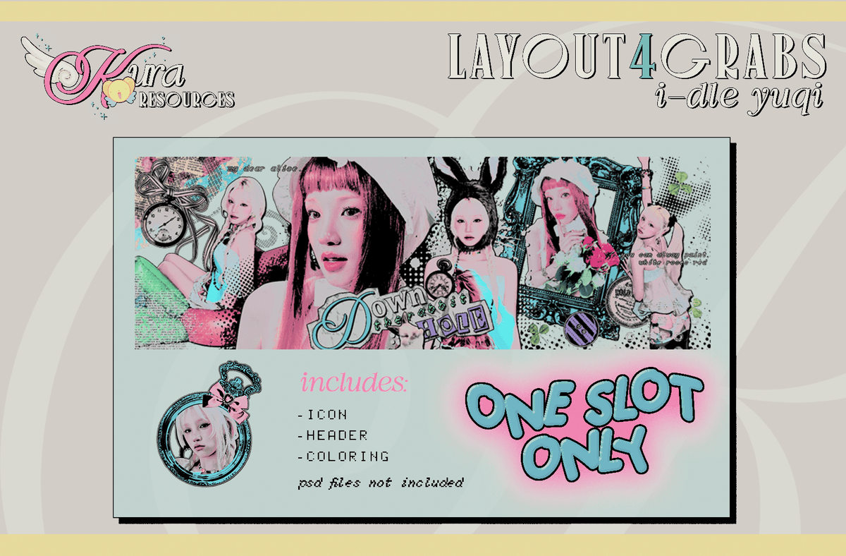 𓂅𓂅 LAYOUT 1O: YUQI I-DLE