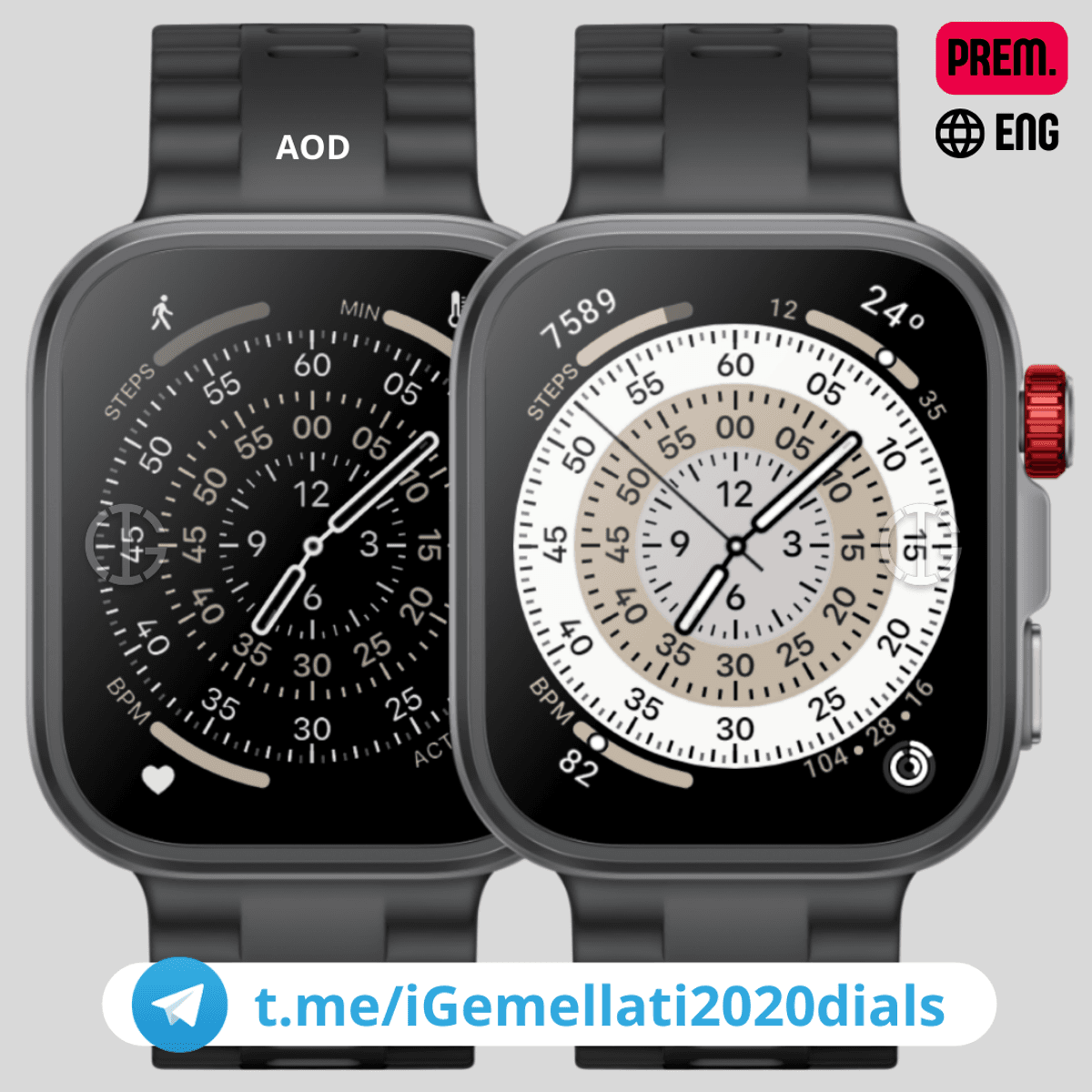 Exactograph (4) Watch Face Huawei Fit 3 / 4 / 4 Pro - Buymeacoffee