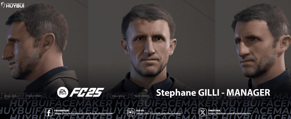 Stephane GILLI FC25- 26 MANAGER