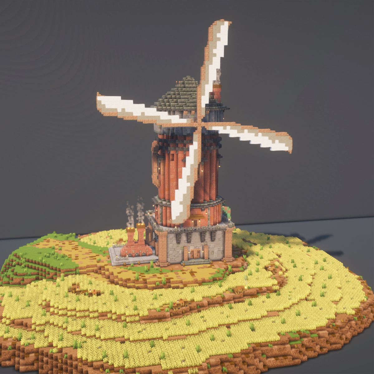 Steampunk Windmill