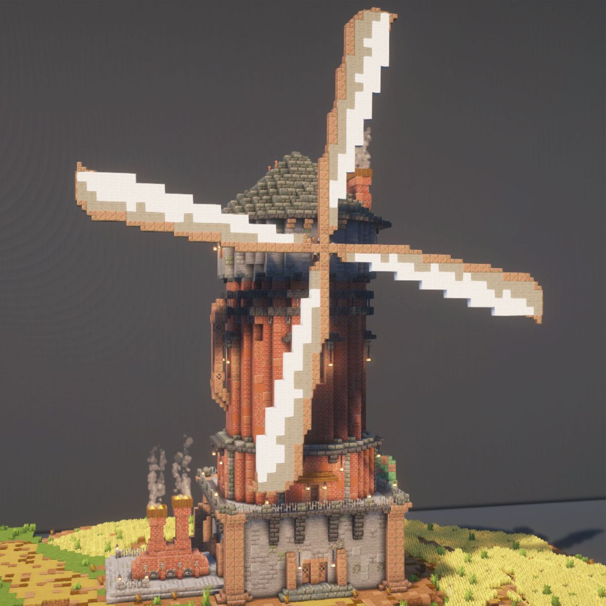 Steampunk Windmill