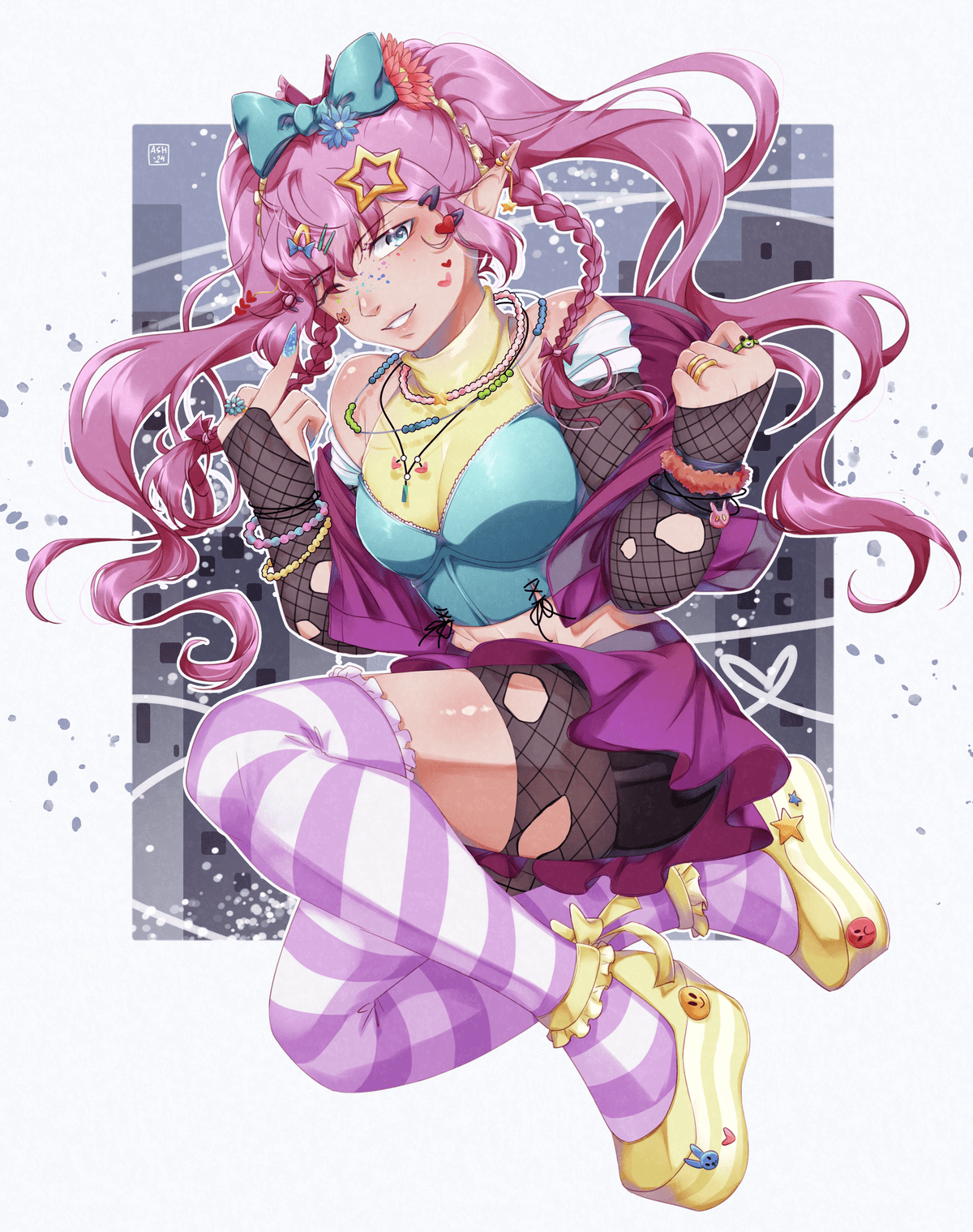 full body, full render