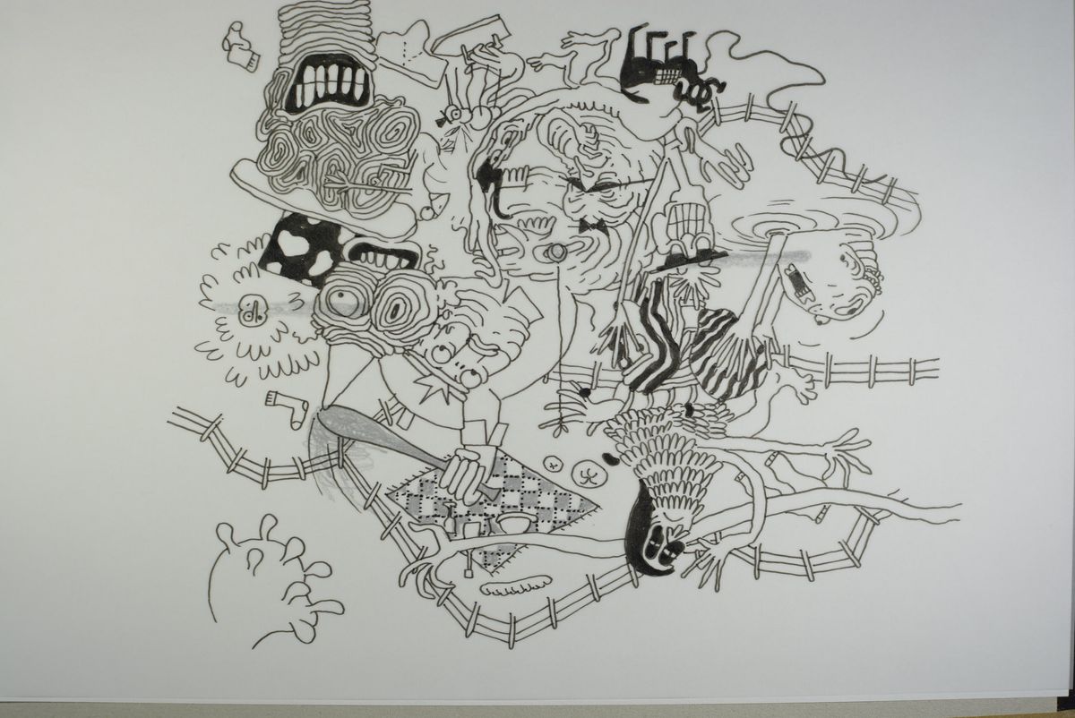 Original Doodle Animation Frame(s)