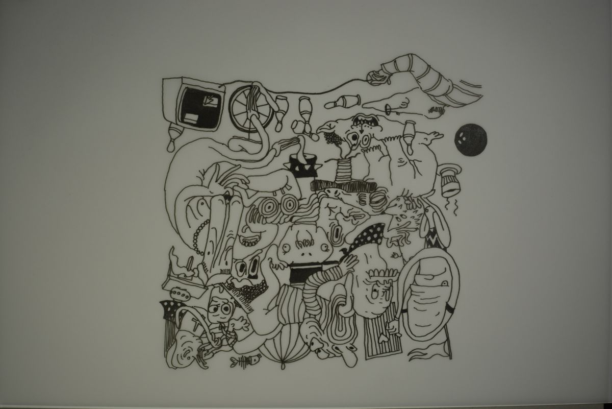 Original Doodle Animation Frame(s)
