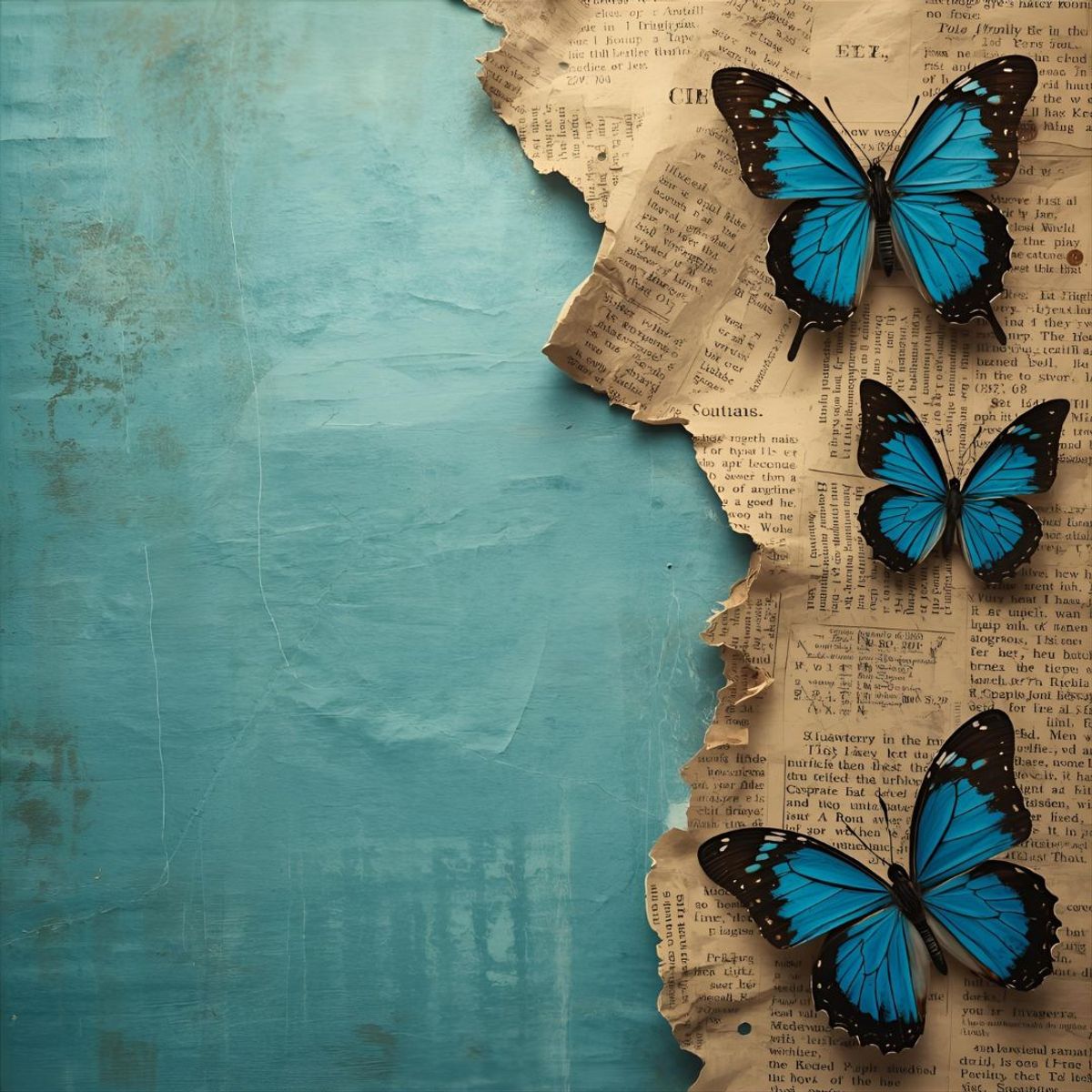 Butterfly Paper Pack - Buymeacoffee