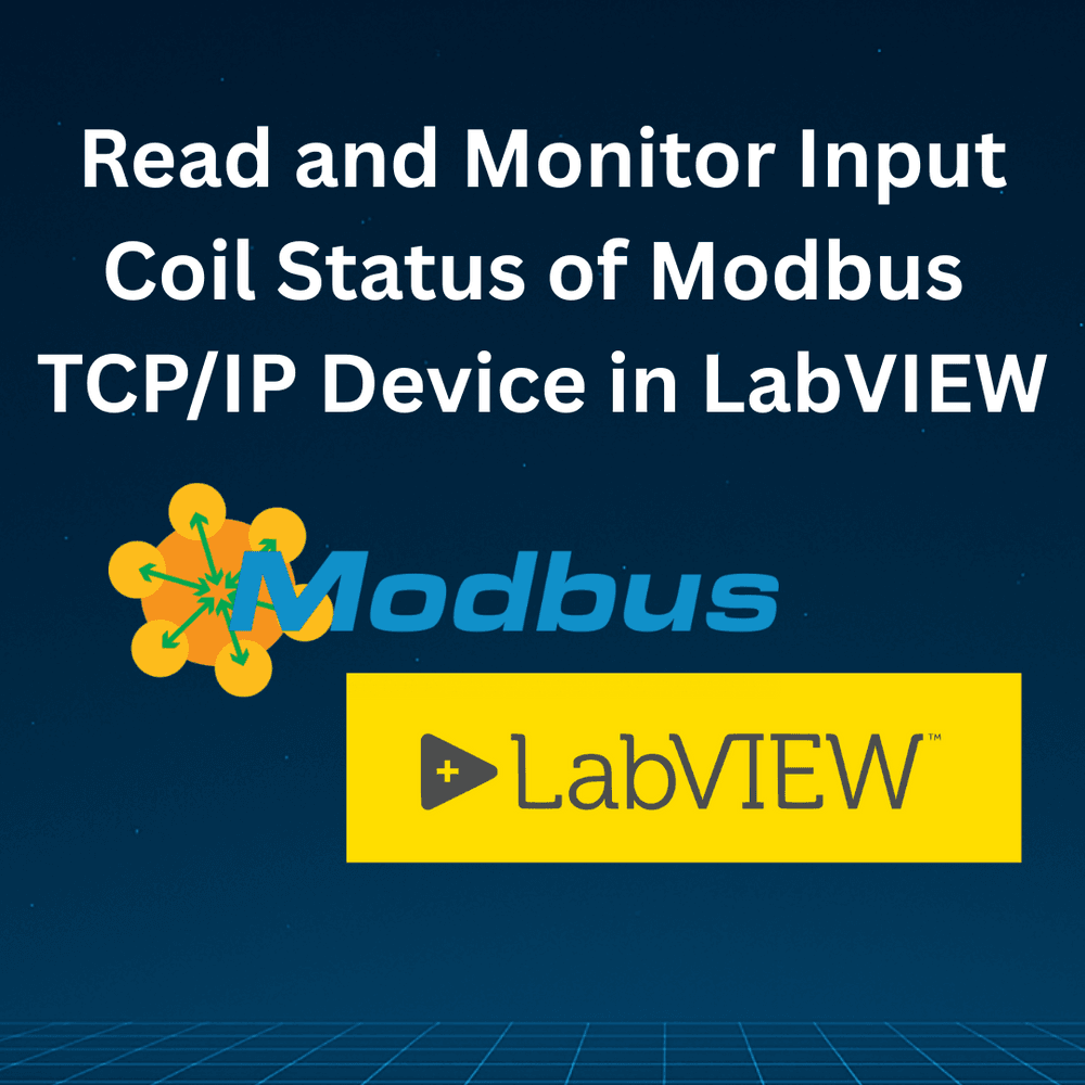 Read and Monitor Input Coil Status of Modbus TCP/IP Device in LabVIEW image 1