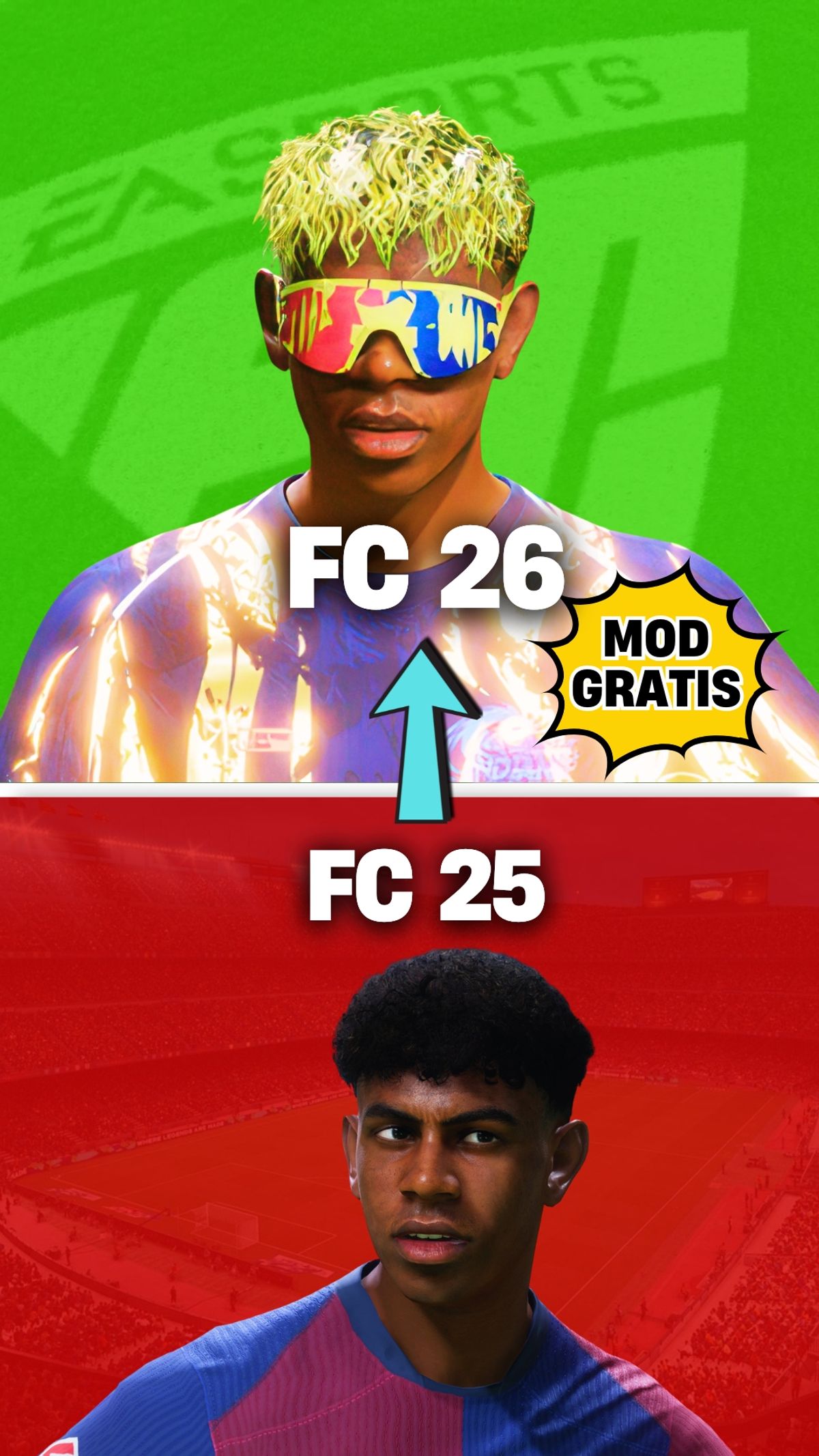 MOD GRATUITE FC25 -> FC26