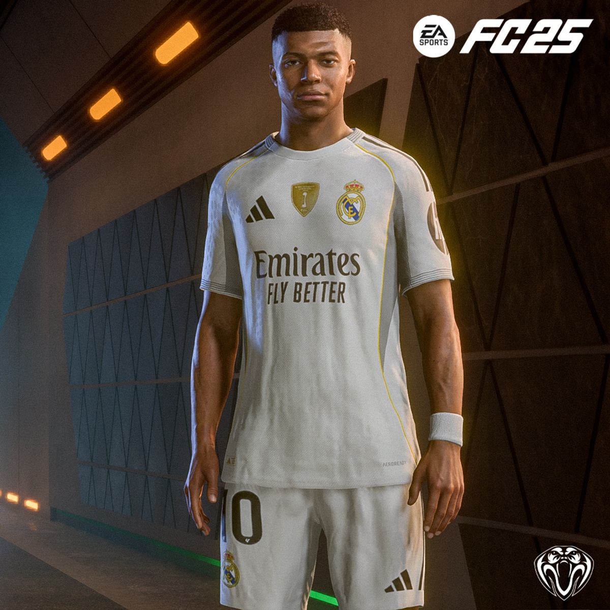 Kylian Mbapp&eacute; Face For FC25