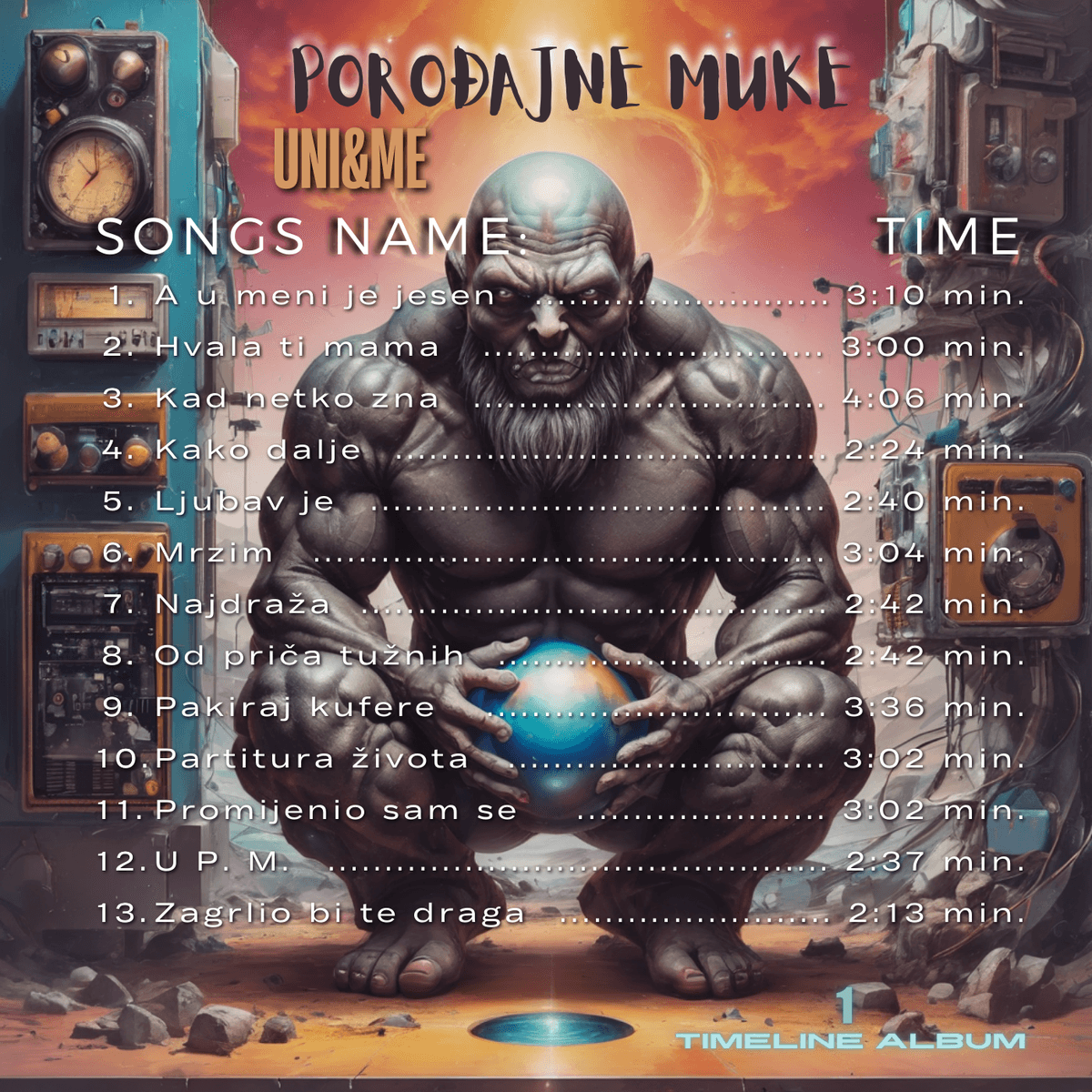 Porođajne Muke (Birth Pangs) - Digital Pack (WAV Album + PDF Booklet)