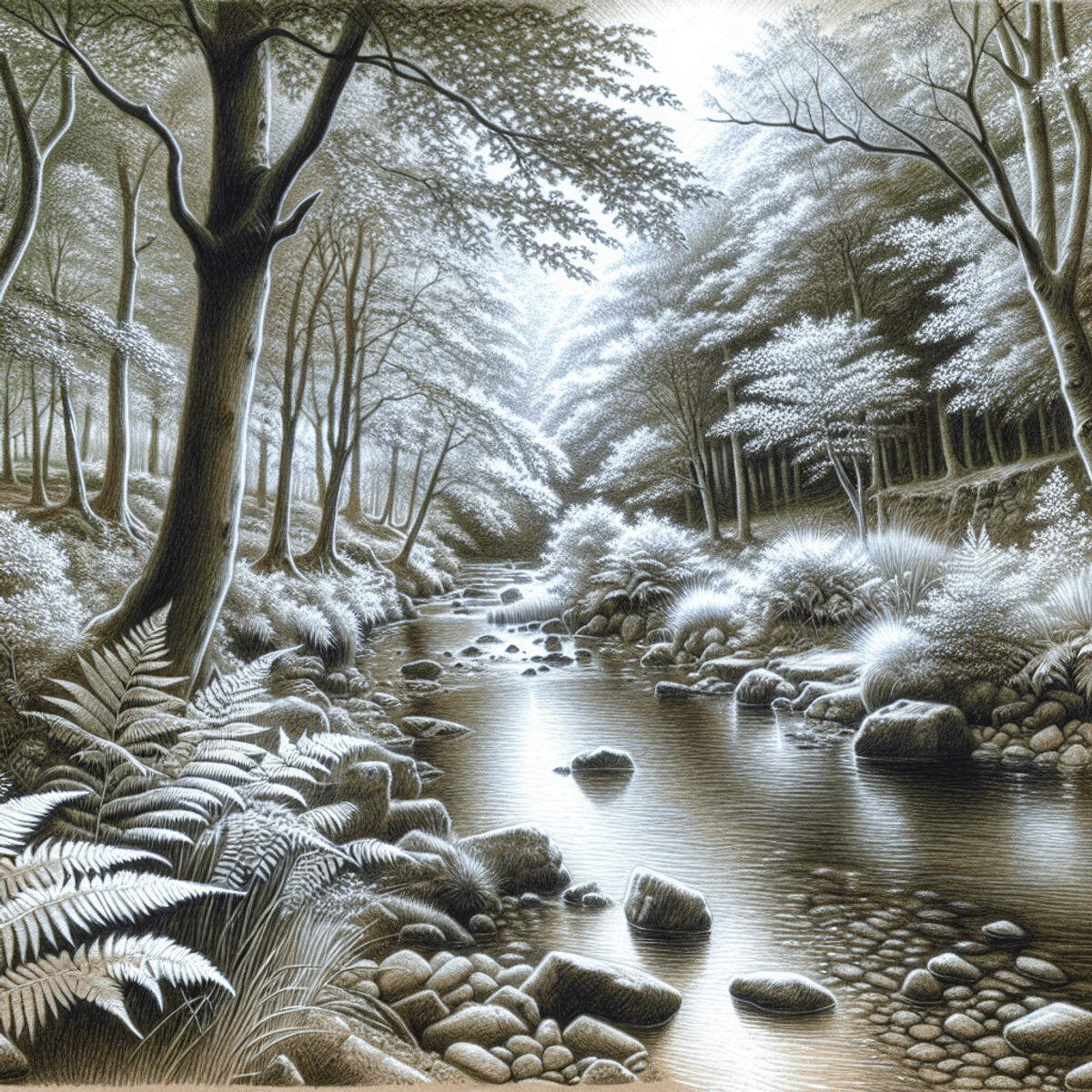 River in the forest