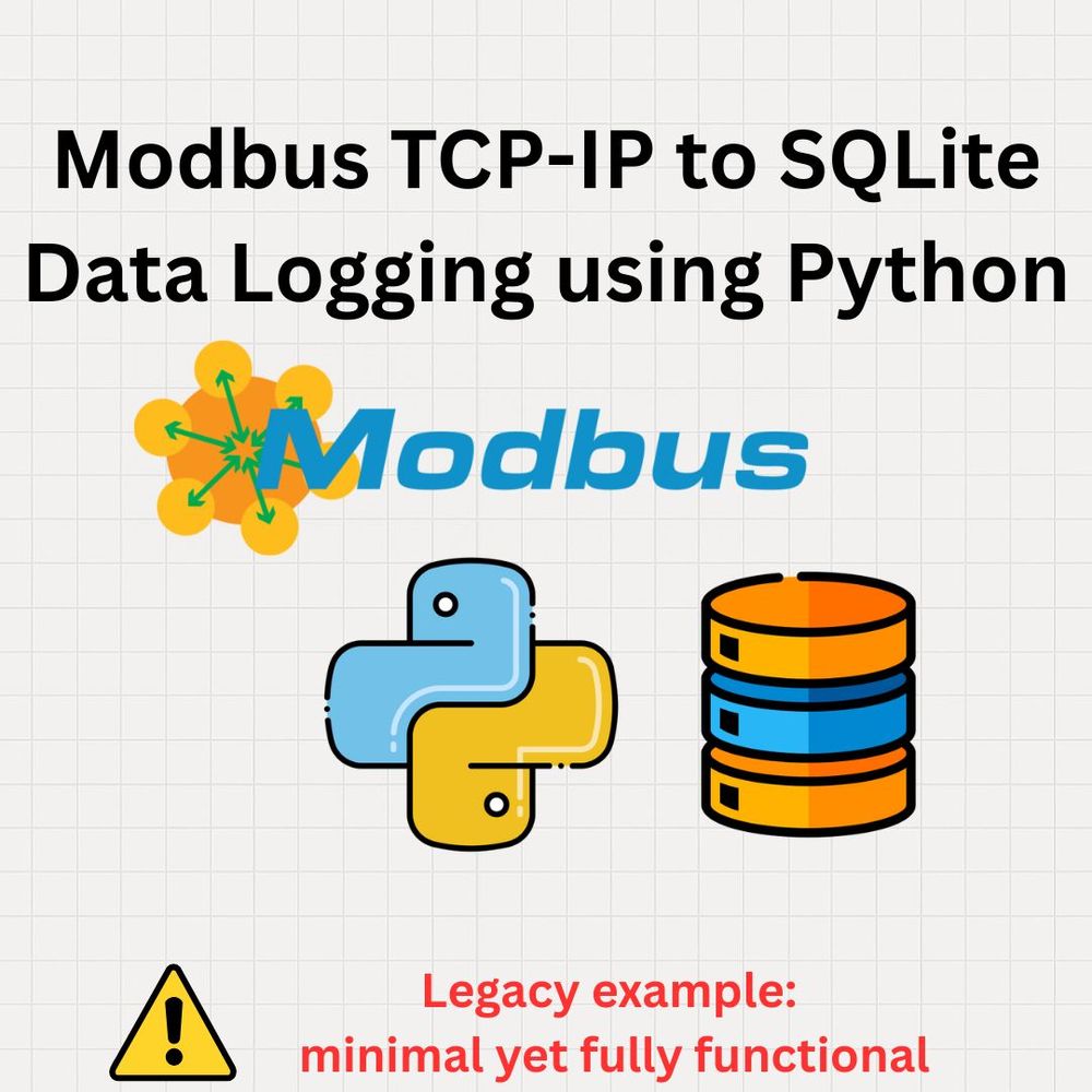 Modbus TCP/IP Device to SQLite Data Logger with Python image 1