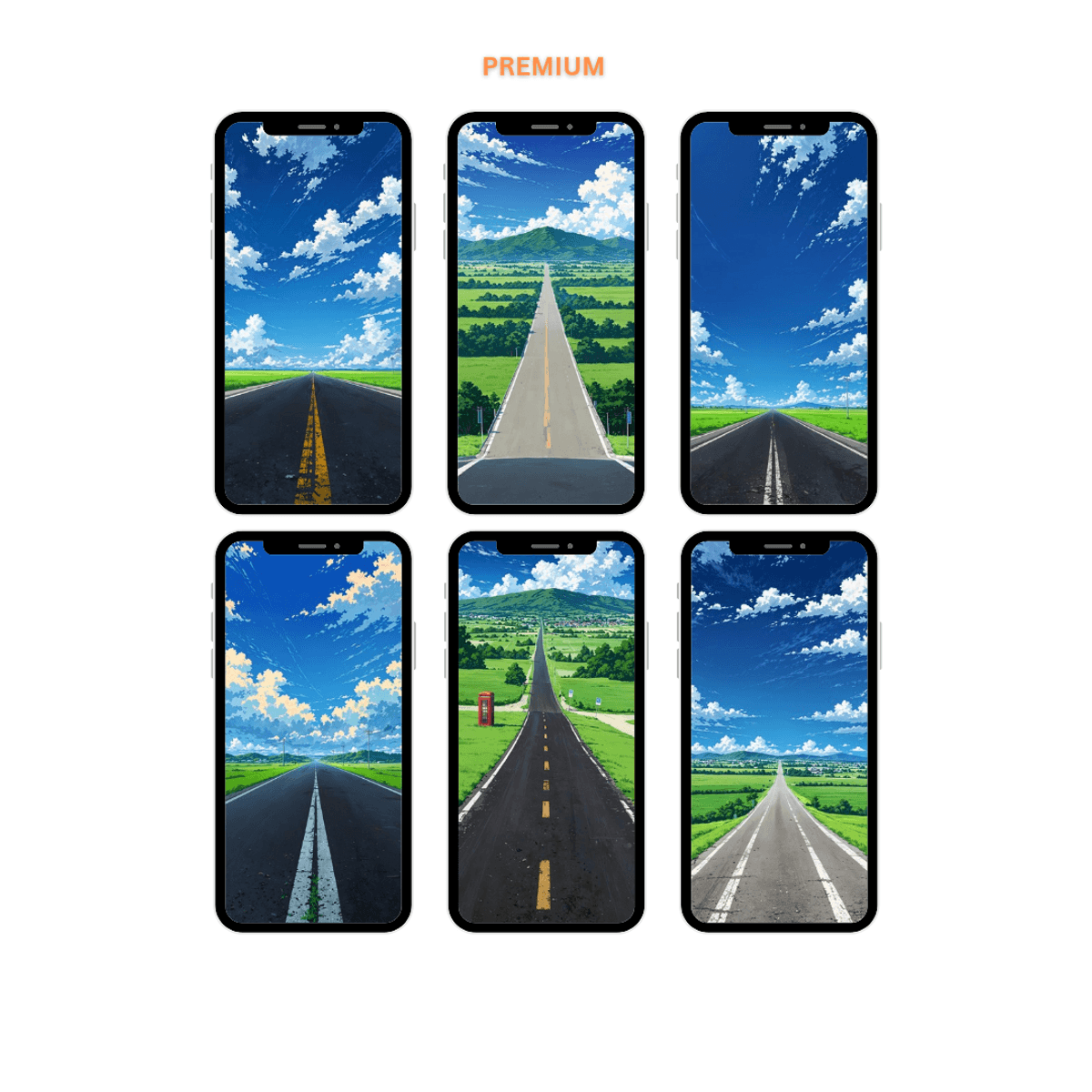 &ldquo;Horizon Dreams &ndash; Premium Anime Road Wallpapers&rdquo; 🛣