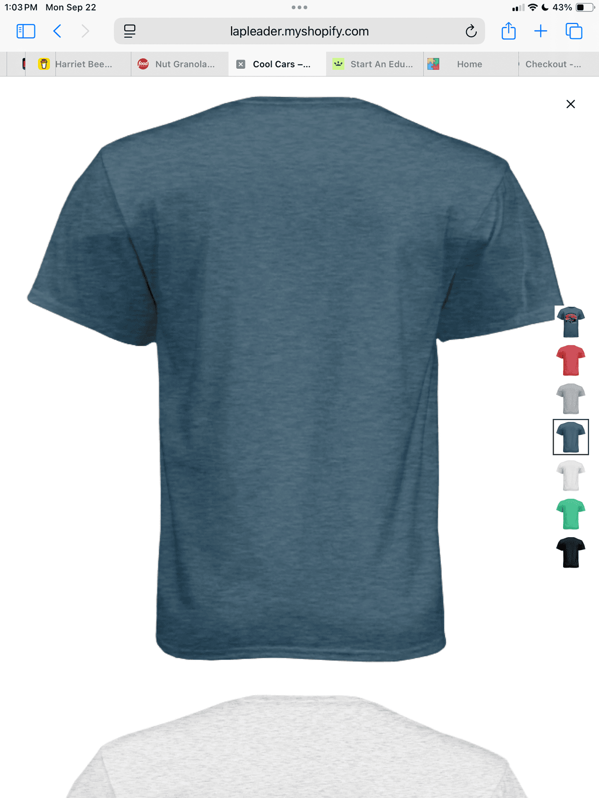 Cool Cars Tee