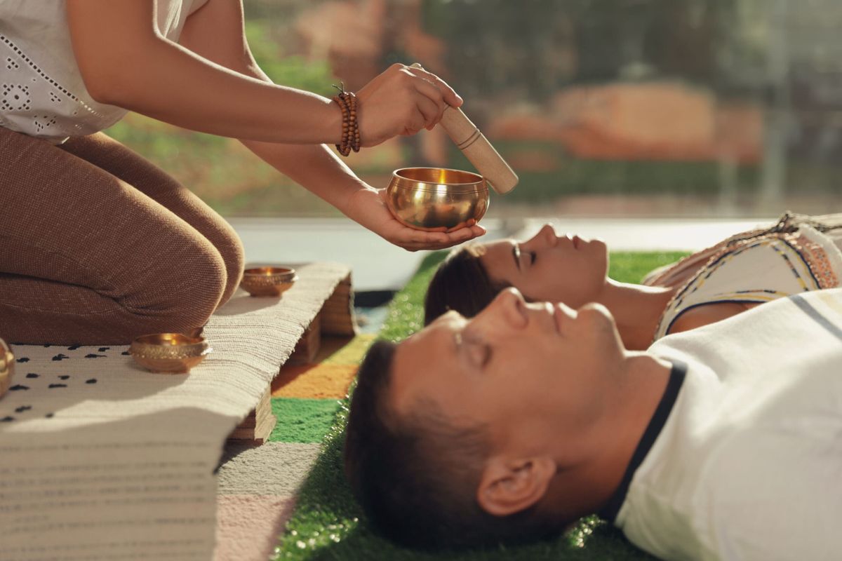💞 Couple Sound Healing + Meditation (1:1 Private for Two)