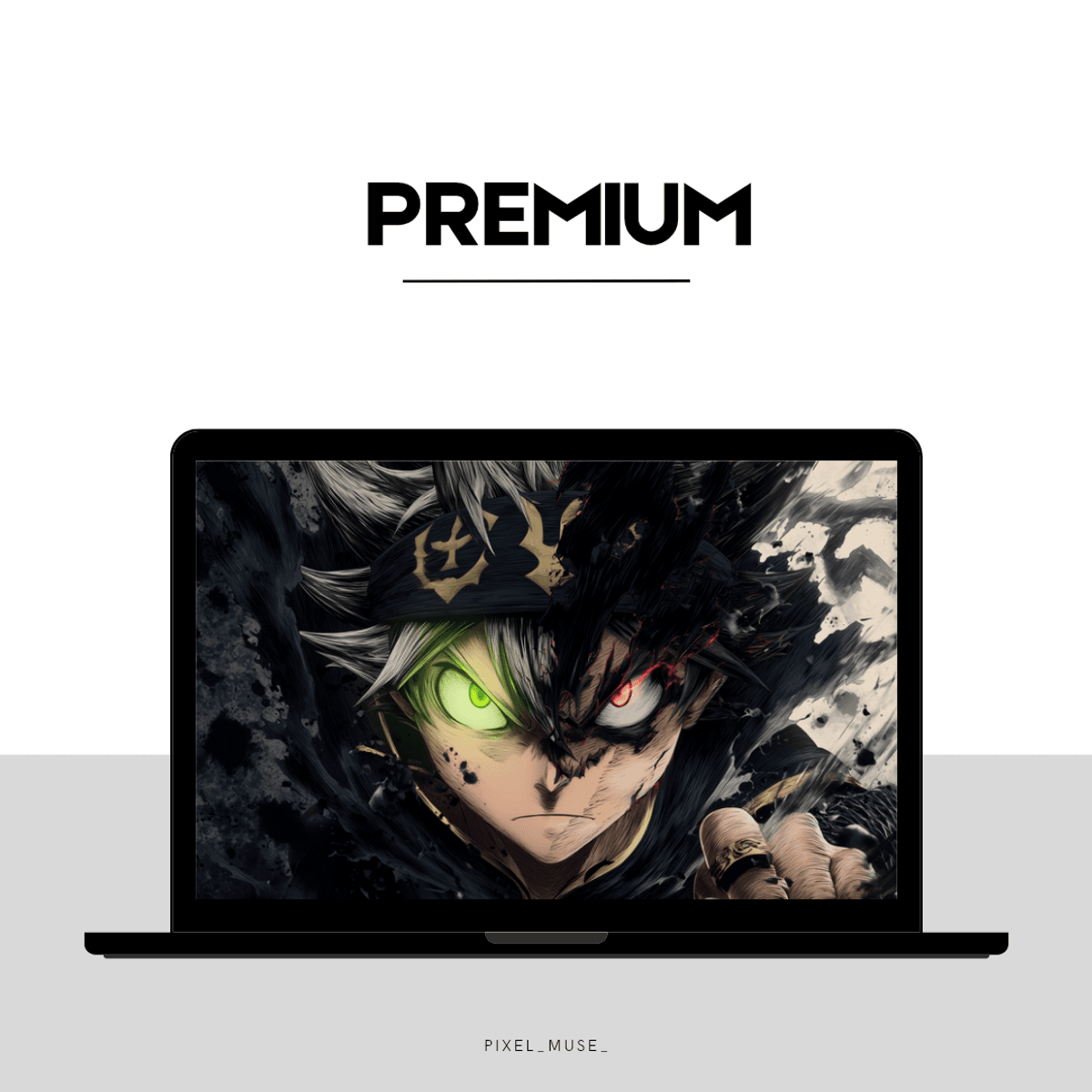 Black Clover Asta Desktop & Mobile Wallpaper