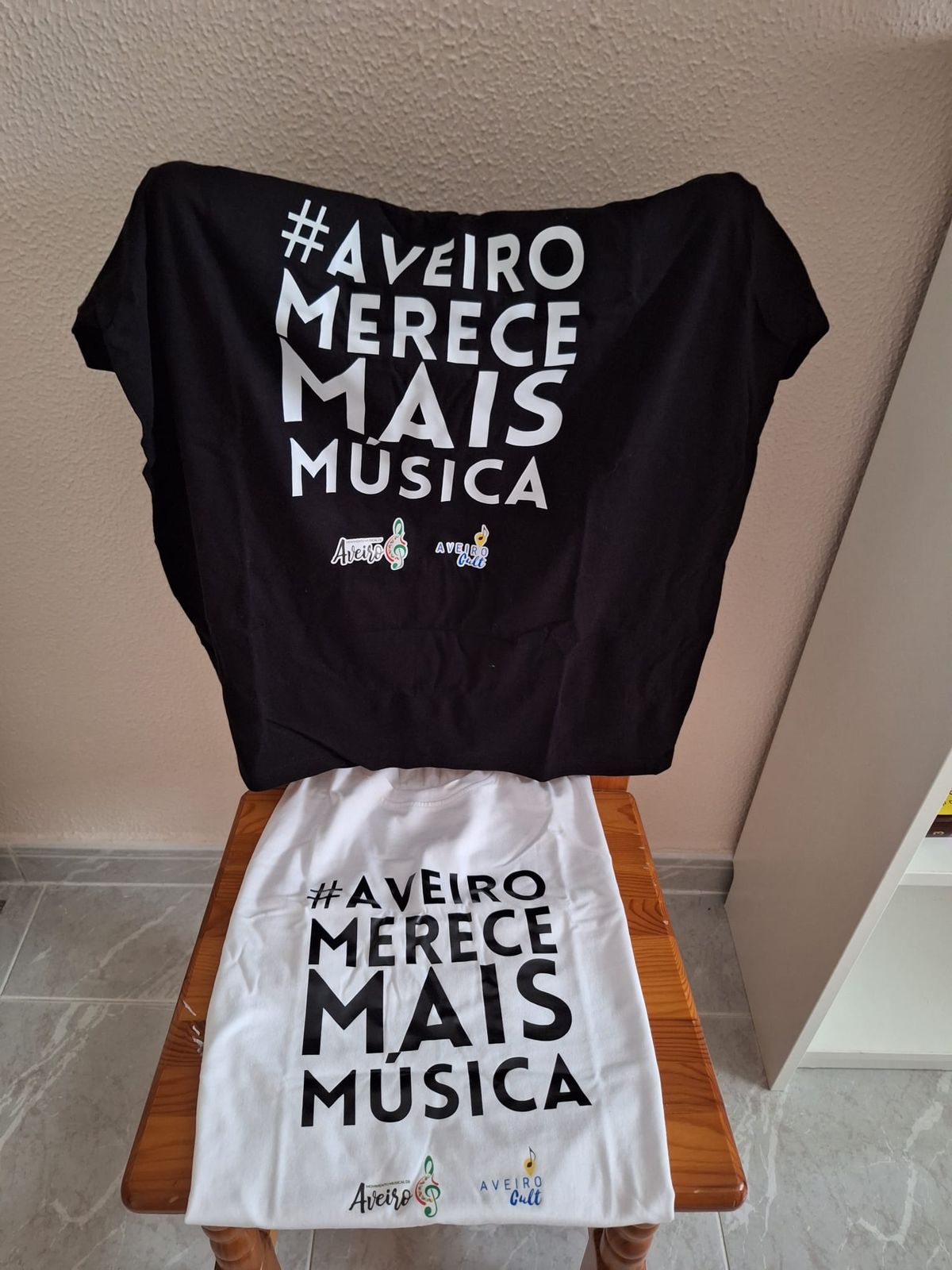 T-shirt #AveiroMereceMaisMusica