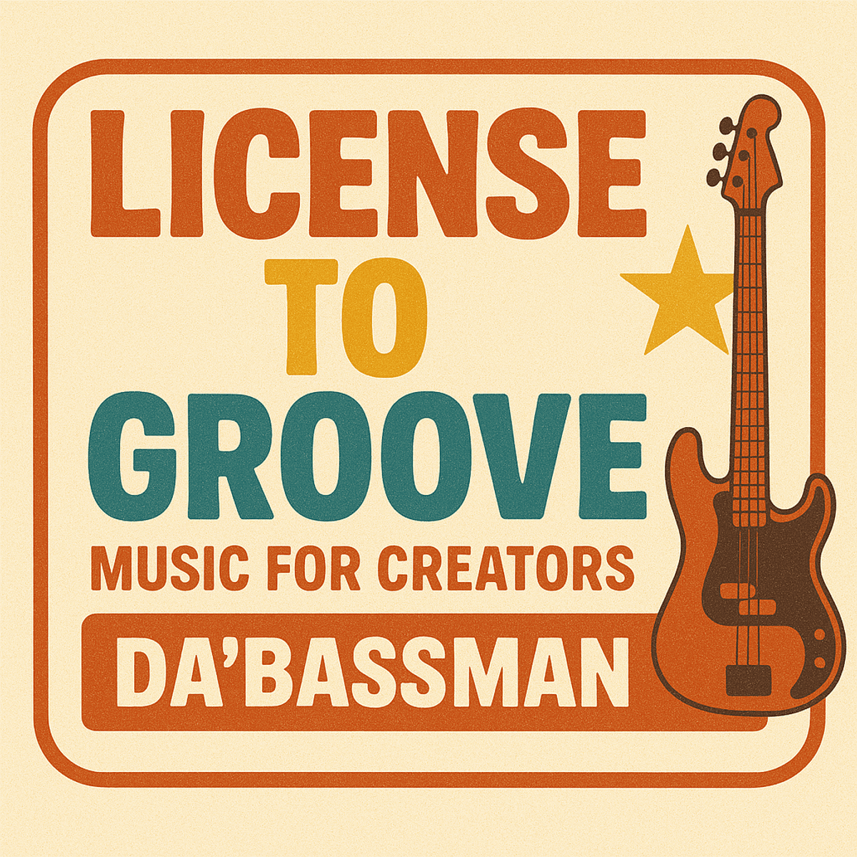 Da'Bass Man Quick Creator License - Music for Creators