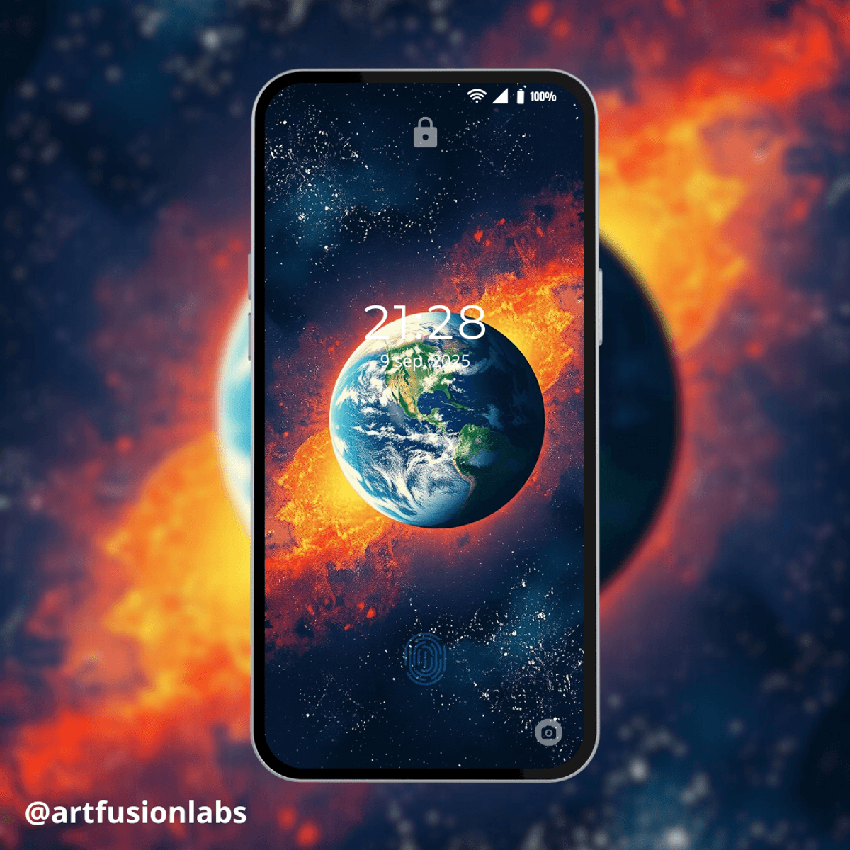 🌌 Celestial Earth Collection – 6 Cosmic Wallpapers - Buymeacoffee