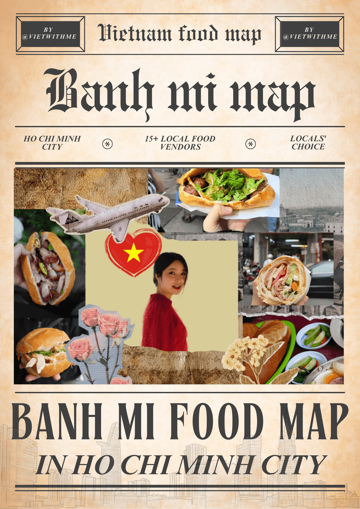 Locals' Favorite Banh Mi - Food Map of Saigon (With Maps & Videos)