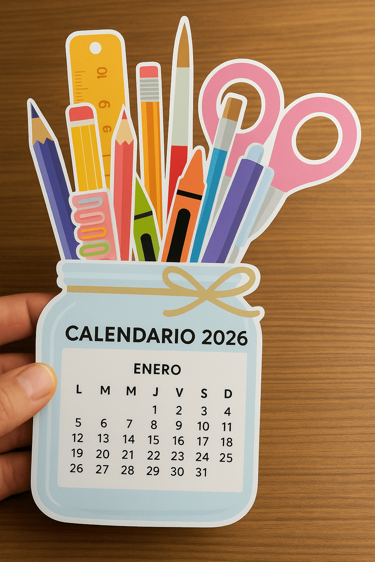 Calendario de Escritorio 2026