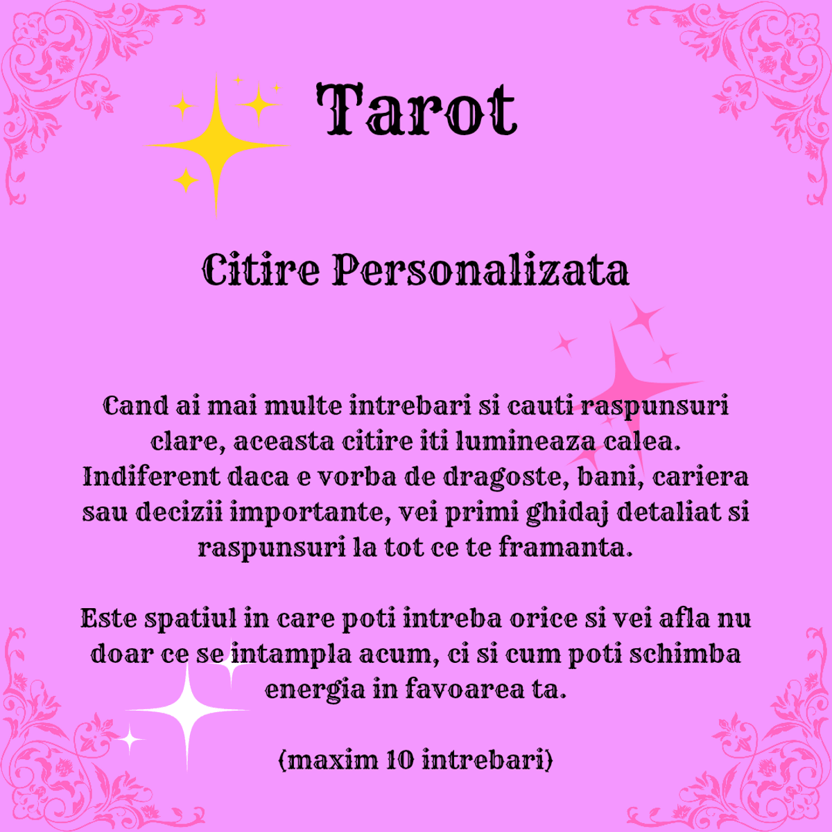 Tarot - Citire Personalizata