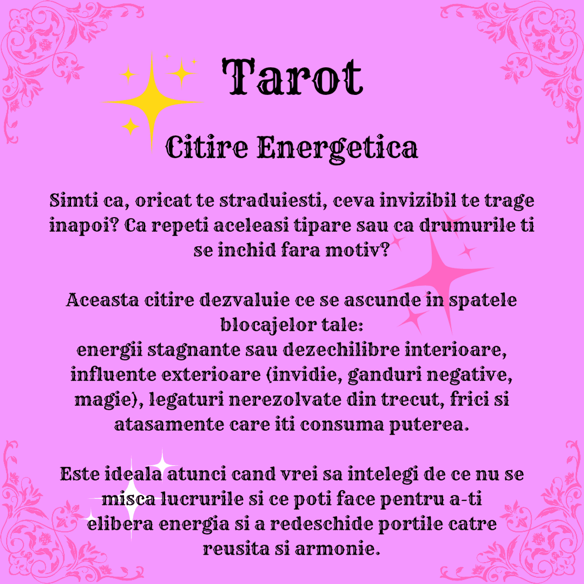 Tarot - Citire Energetica