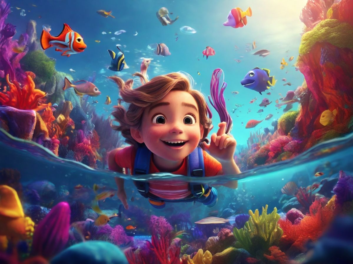Kids Concept Art &ndash; Underwater Adventures Pack
