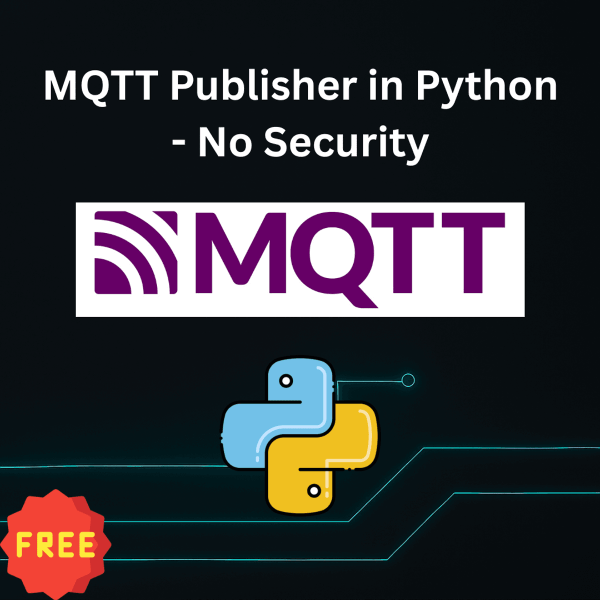 MQTT Publisher in Python - No Security