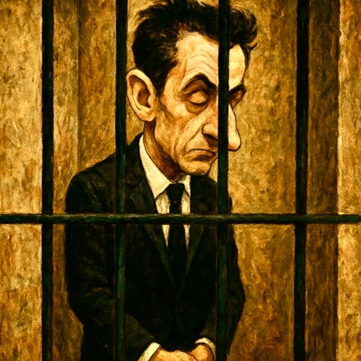 L’ancien president Sarkozy condamne a 5 ans de prison - Exercices de vocabulaire + Transcription en PDF