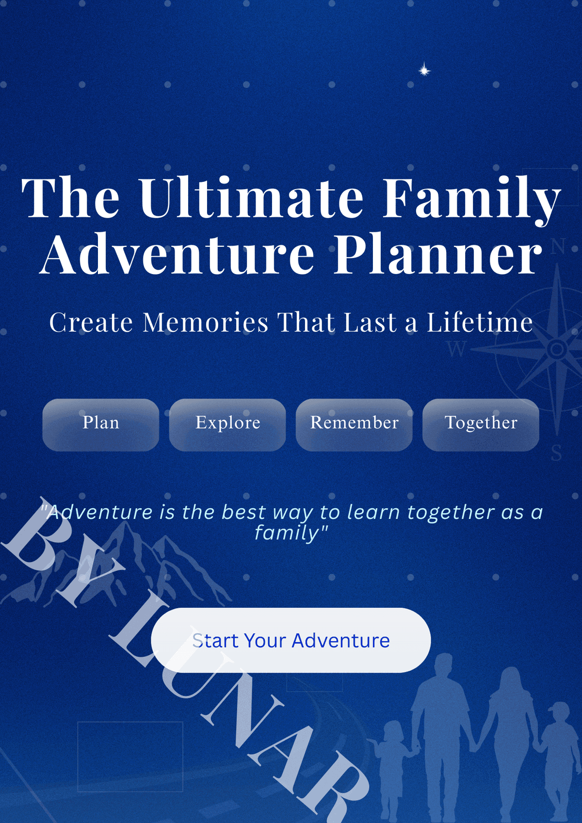 The Ultimate Family Travel Planner.(Printable PDF only)