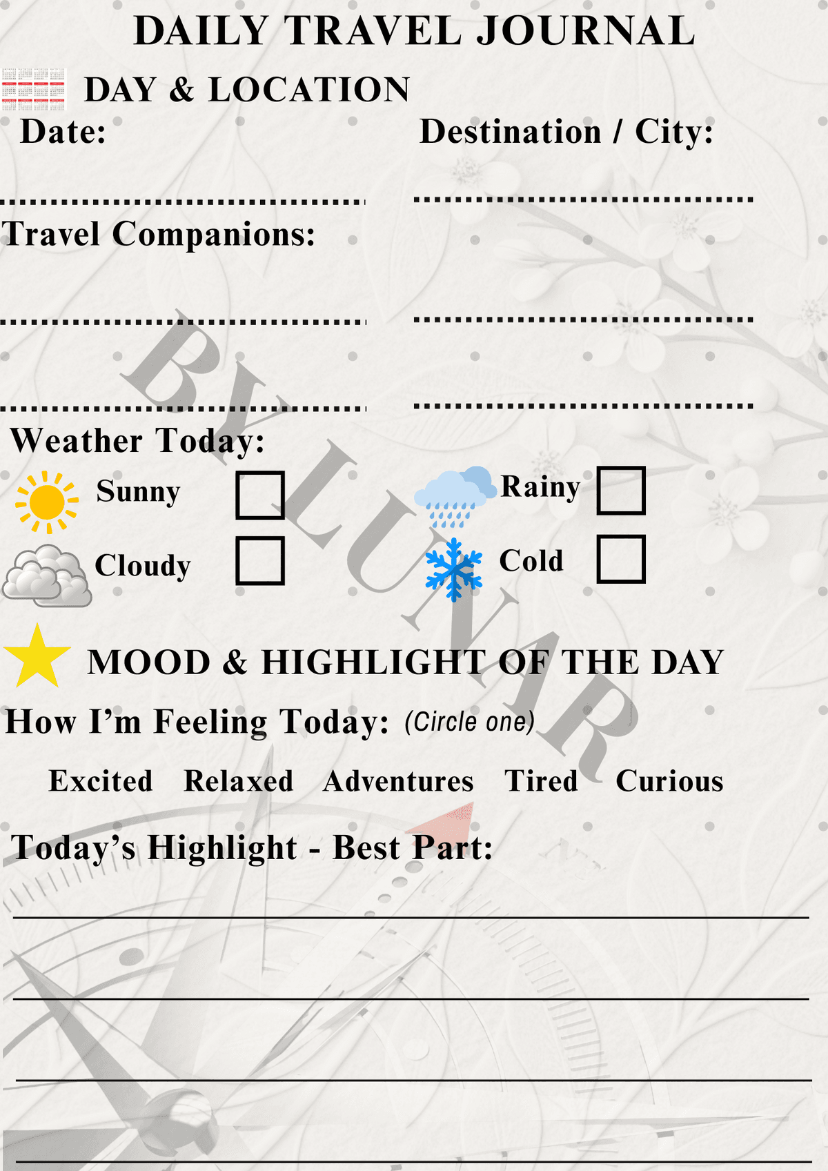 The Ultimate Family Travel Planner.(Printable PDF only)