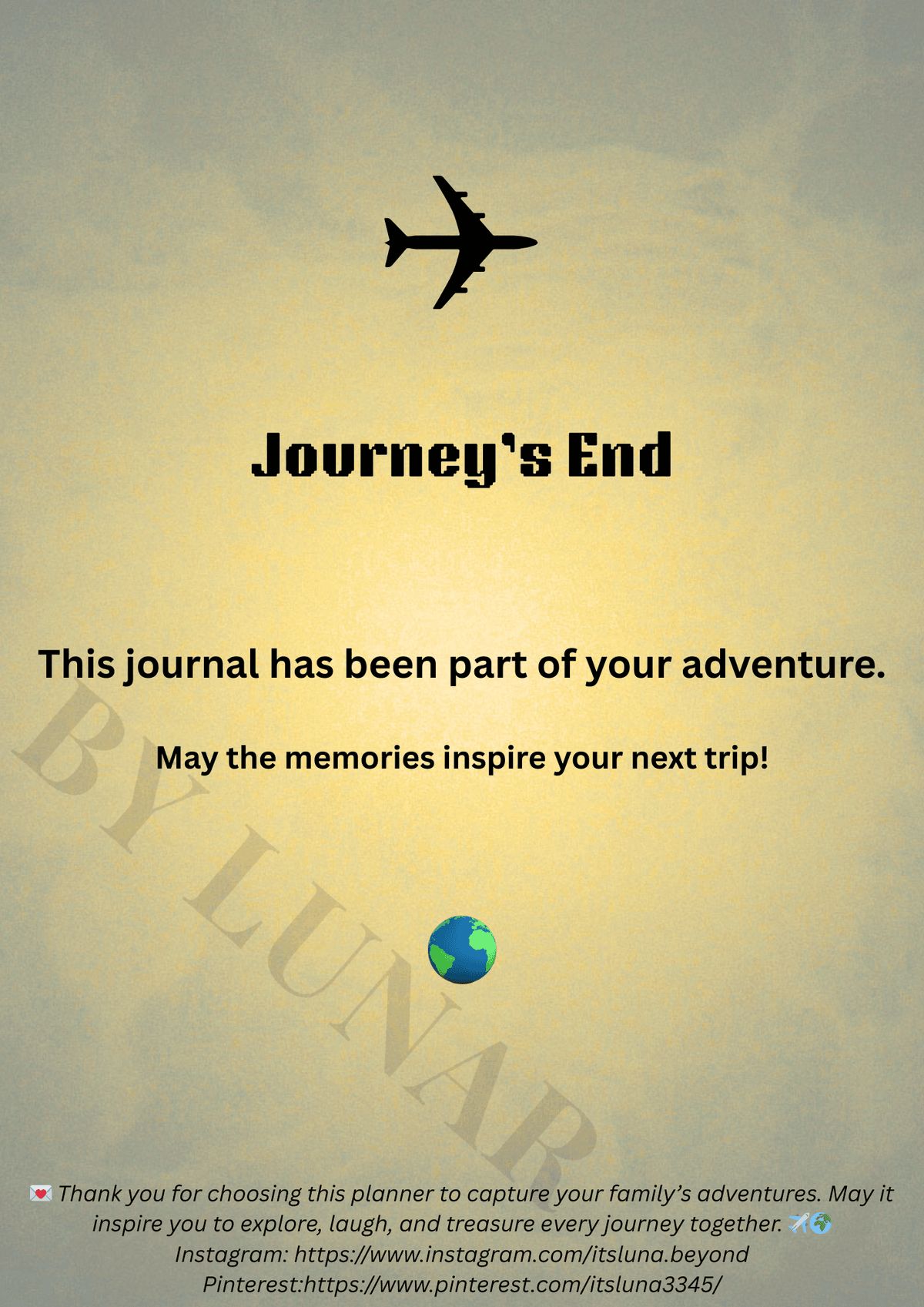 The Ultimate Family Travel Planner.(Printable PDF only)