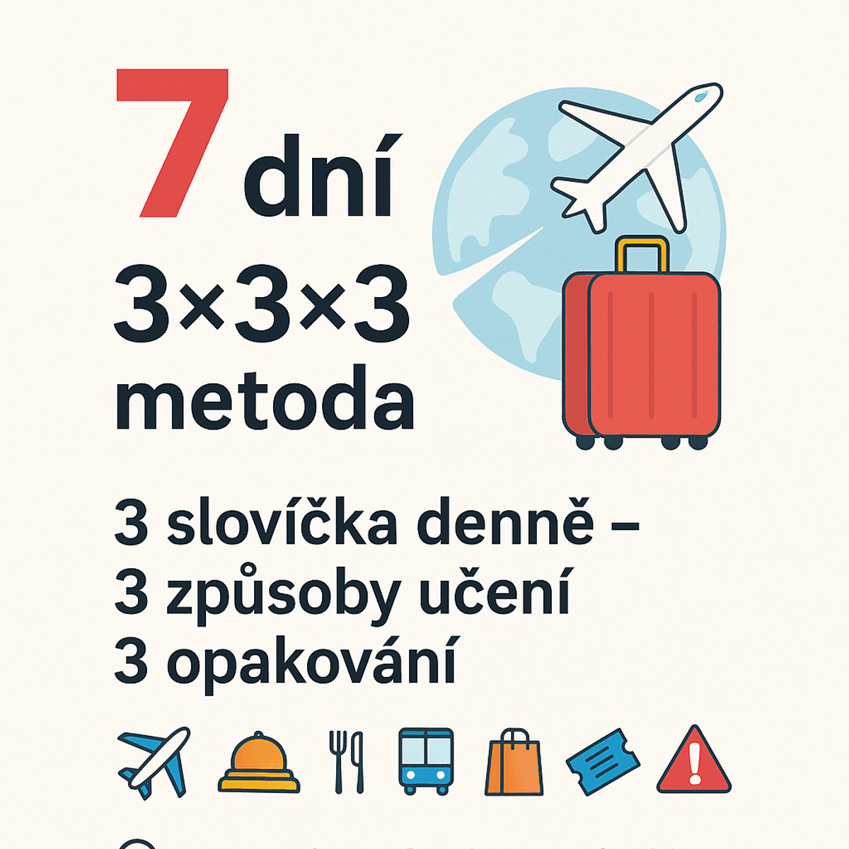 Travel English 3x3x3 method