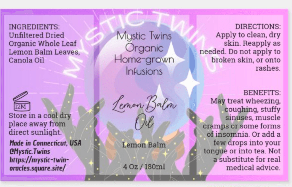 Lemon Balm Oil