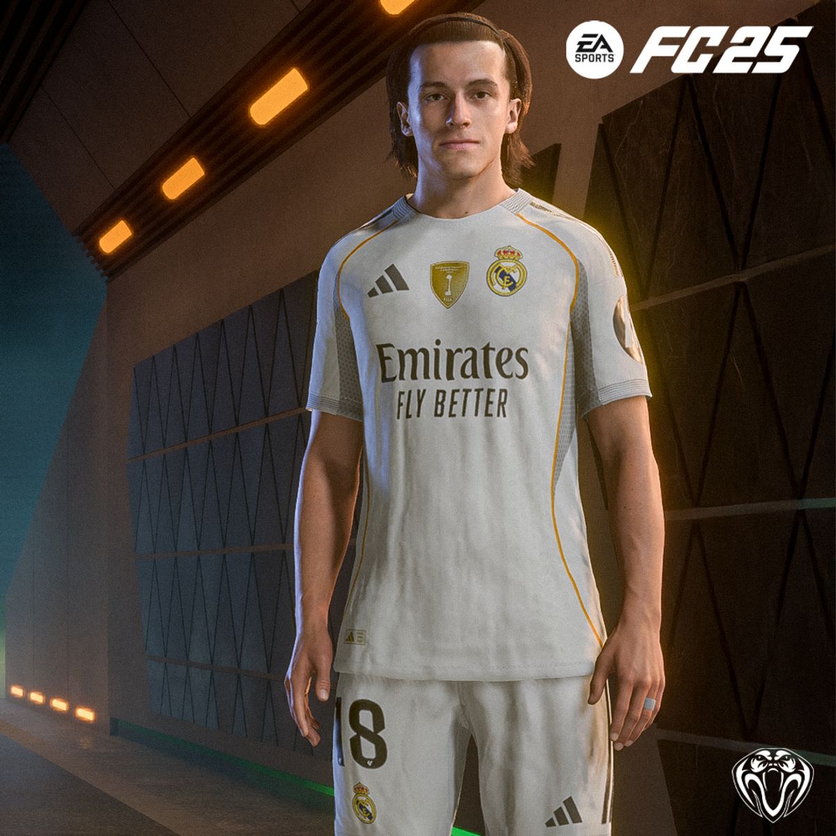 &Aacute;lvaro Carreras Face For FC25