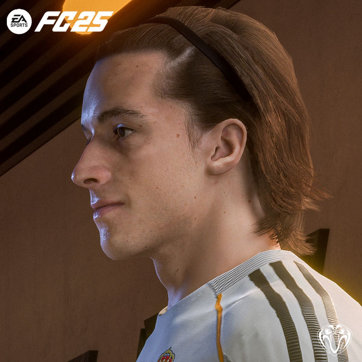 &Aacute;lvaro Carreras Face For FC25