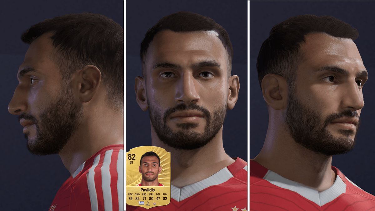 [NEW] SC Benfica (2025) Face Pack - [FC 25][MESHES & TEXTURES]