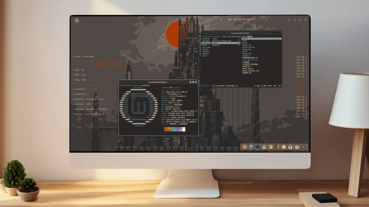 How To Make The Linux Mint Cinnamon Desktop Look Cool | NexOra ...