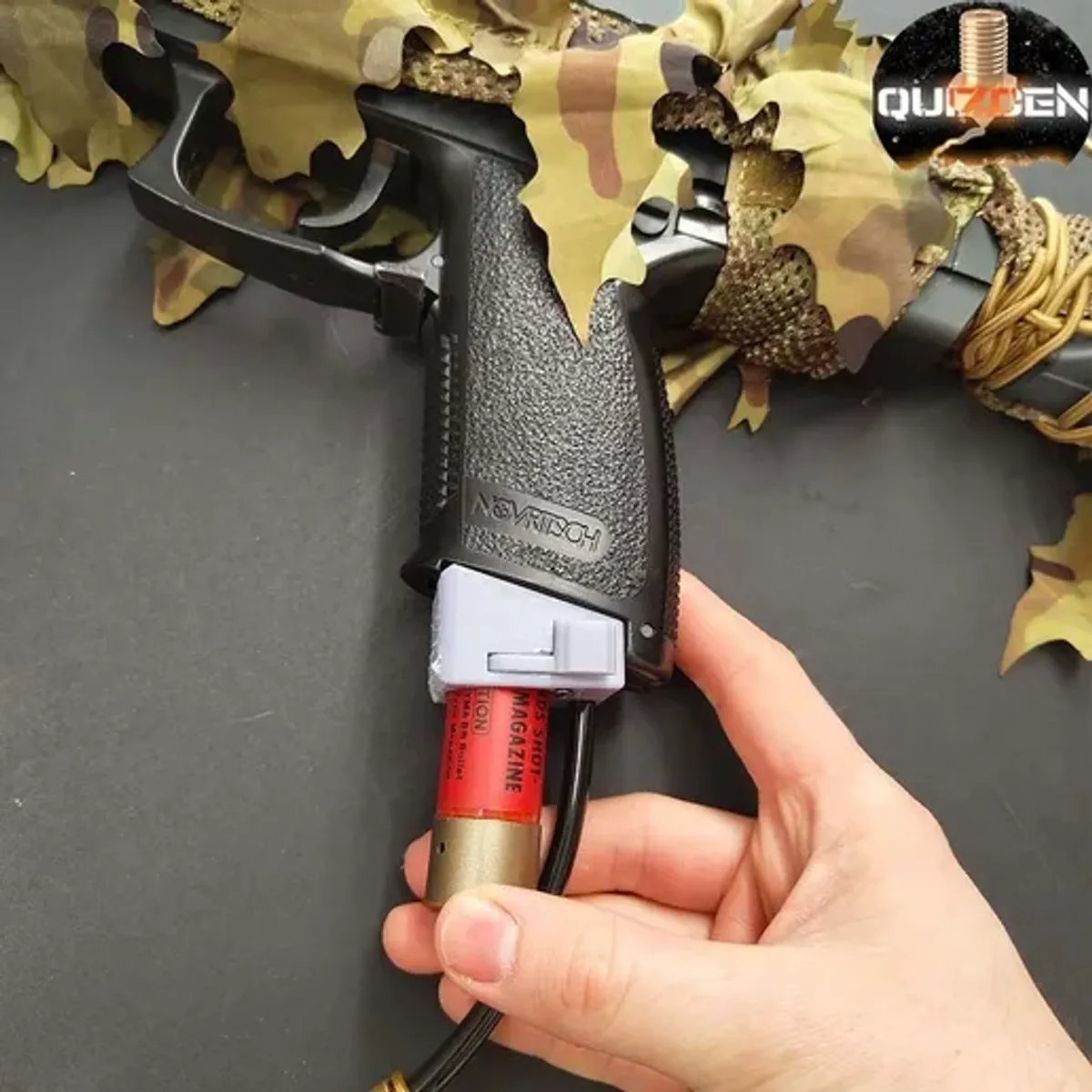 [STL] MK23/SSX23 Shotgun Shell Adapter
